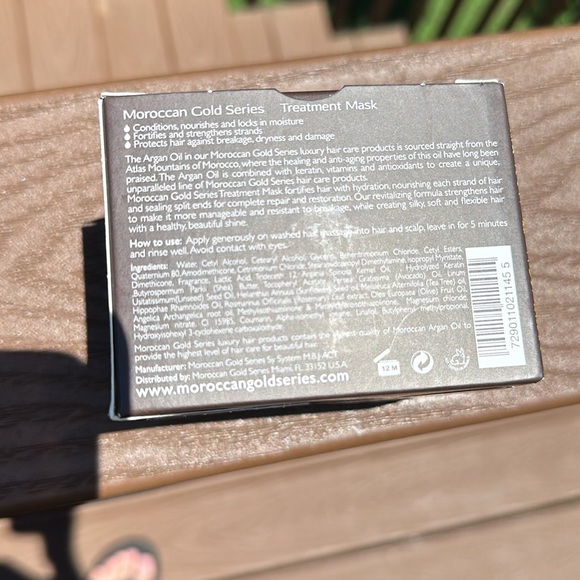 Moroccan Golf Series Hair Mask treatment, pure argon oil , sulfate free NWT - Picture 3 of 5